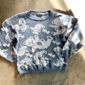 Teddy Bear Vintage Sweater